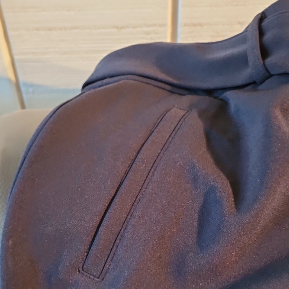 Jules & Leopold Blue Tie-Front Pants - Picture 4 of 5